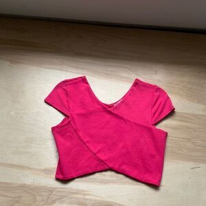 Pink Crop Top 